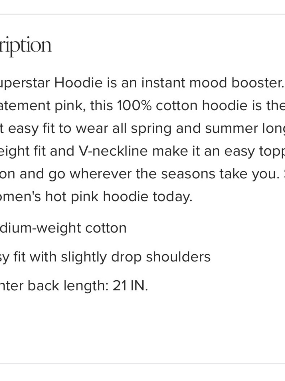 Cabi Superstar Hoodie - Picture 6 of 6